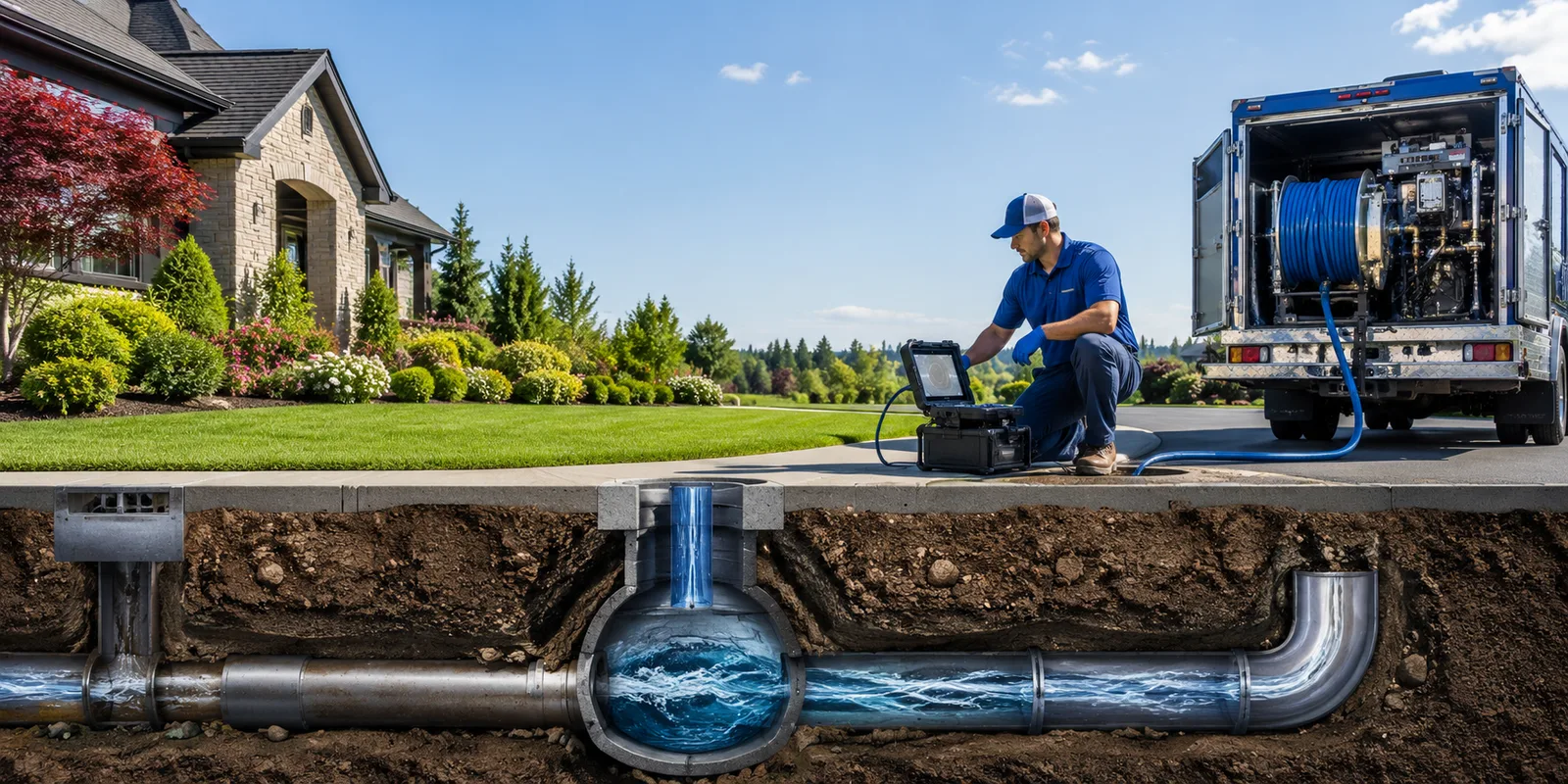 Drainage restoration information for Amherst Junction, WI